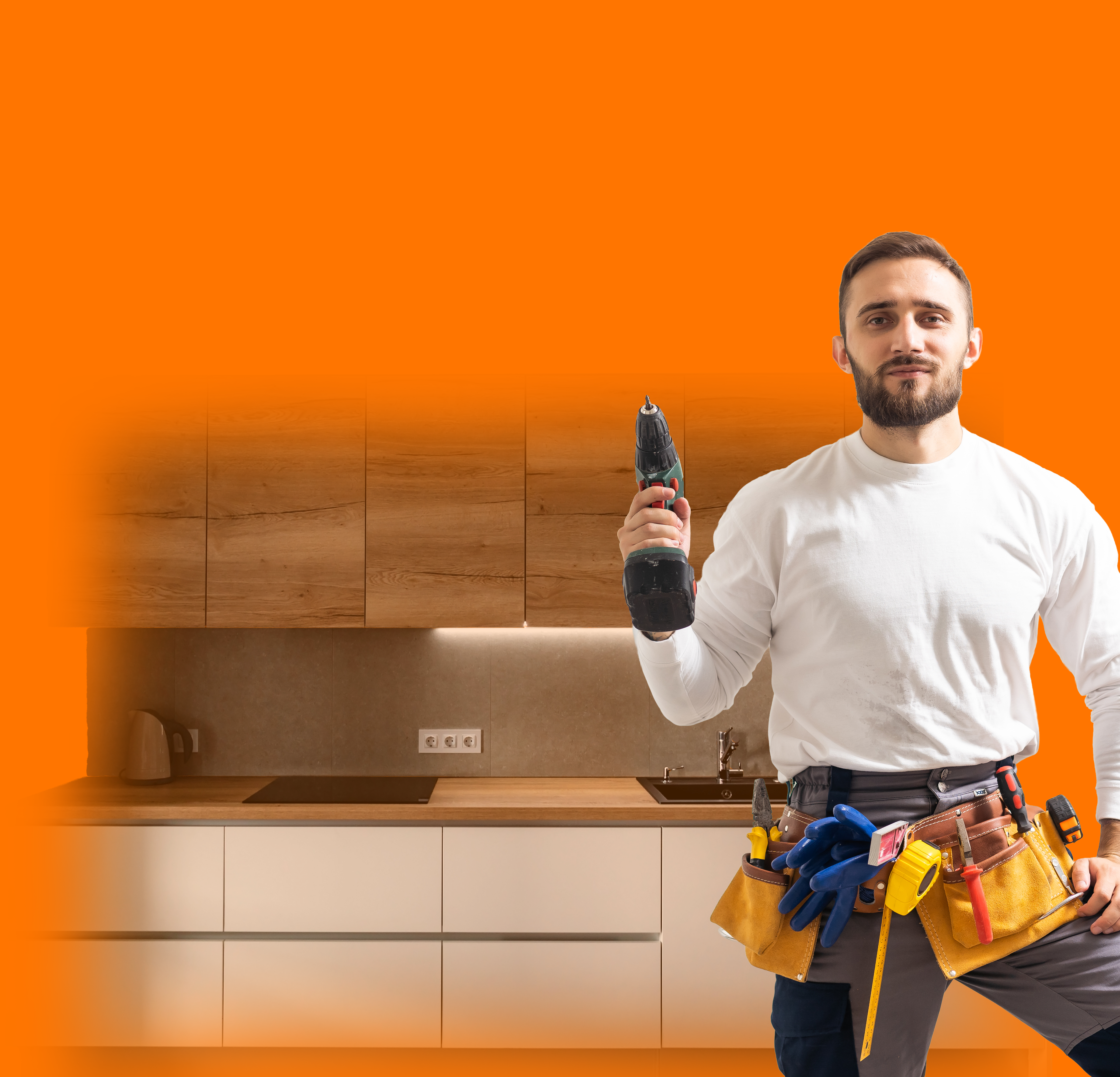 Küchenmontage beim Umzug durch professionelles Umzugsunternehmen