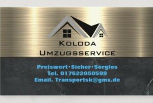 Koloda Umzugsservice & Transporte in Umzugsunternehmen » Seubersdorf in der Oberpfalz