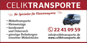 Celik Transporte in Umzugsunternehmen » Hohen Neuendorf bei Berlin