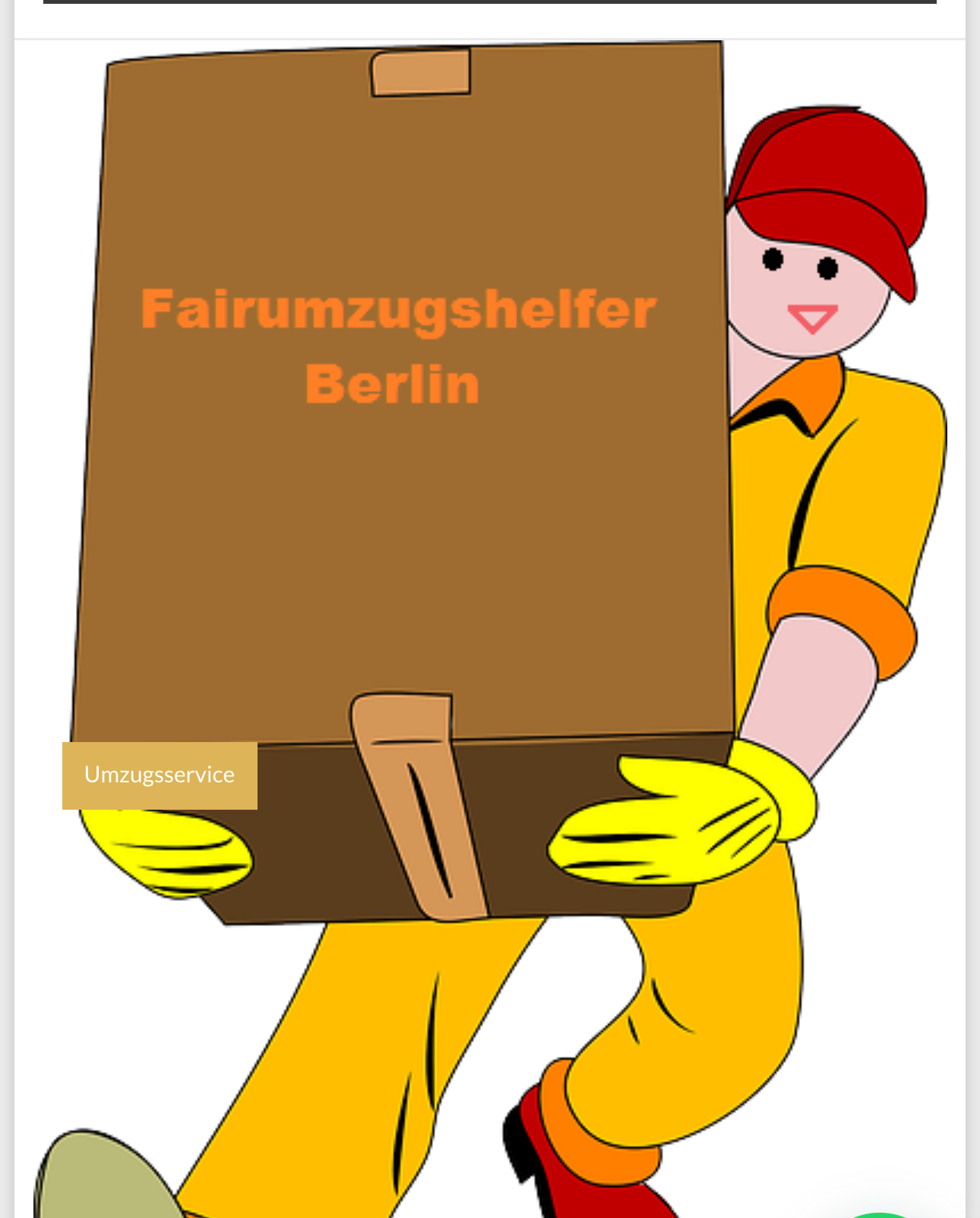 Fairumzugshelfer berlin in Umzugsunternehmen » Rangsdorf