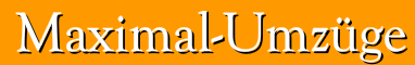 Maximal Umzüge in Umzugsunternehmen » Schildow