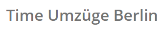 Time Umzüge in Umzugsunternehmen » Basdorf