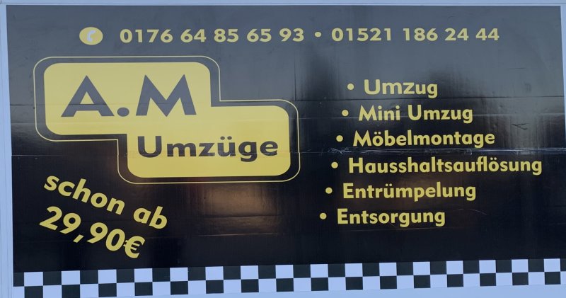 AM UMZÜGE in Umzugsunternehmen » Bremen