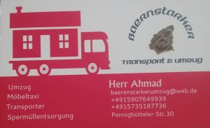 Bärenstarker Umzug&Transport in Umzugsunternehmen » Bremen
