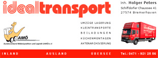 Ideal Transport in Umzugsunternehmen » Nordenham