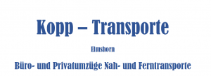 Kopp Transporte Inhaber Manfred Kopp e.K. in Umzugsunternehmen » Warder