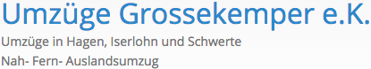 Umzüge Grossekemper in Umzugsunternehmen » Witten