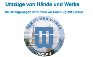 Unternehmenslogo: Umzüge von Hände und Werke in Hamburg Unternehmenslogo: Umzüge von Hände und Werke Hamburg