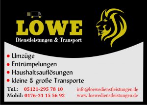 Löwe Dienstleistungen und Transport in Umzugsunternehmen » Hildesheim