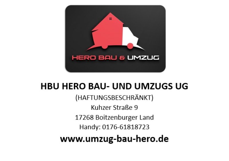 HBU Hero Bau & Umzug UG (Haftung beschränkt) in Umzugsunternehmen » Klosterfelde