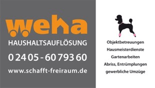 Weha Haushaltsauflösung in Umzugsunternehmen » Hückelhoven