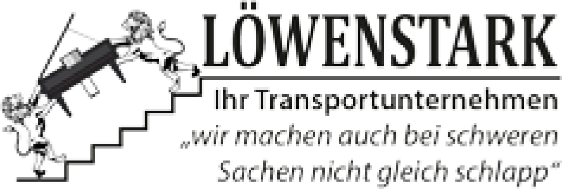 Unternehmenslogo: LÖWENSTARK Transport
